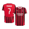 Authentic MORATA #7 AC Milan Shirt Home 2024/25 - UCL - bestfootballkits