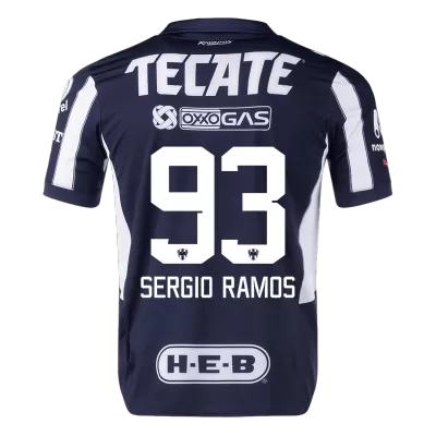 Authentic SERGIO RAMOS #93 Monterrey Shirt Home 2024/25 - bestfootballkits