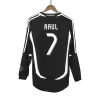 RAUL #7 Retro Real Madrid Shirt Away Long Sleeve 2006/07 - bestfootballkits