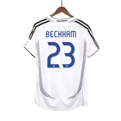 BECKHAM #23 Retro Real Madrid Shirt Home 2006/07 - bestfootballkits