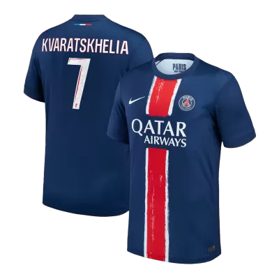 KVARATSKHELIA #7 PSG Shirt Home 2024/25 - bestfootballkits