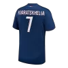 KVARATSKHELIA #7 PSG Shirt Home 2024/25 - bestfootballkits