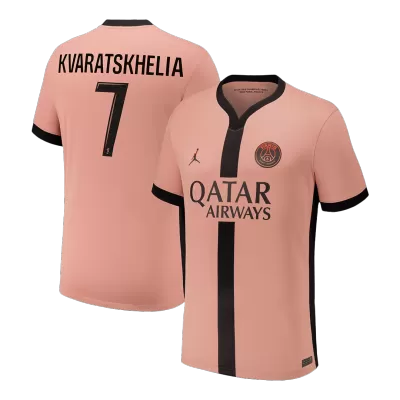 KVARATSKHELIA #7 PSG Shirt Third Away 2024/25 - bestfootballkits