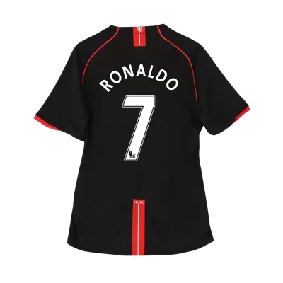 RONALDO #7 Manchester United Classic Football Shirt Away 2007/08 - bestfootballkits