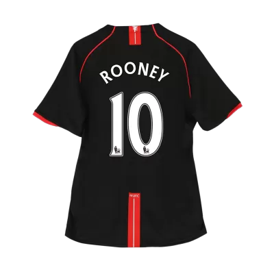 ROONEY #10 Retro Manchester United Shirt Away 2007/08 - bestfootballkits