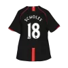 SCHOLES #18 Retro Manchester United Shirt Away 2007/08 - bestfootballkits