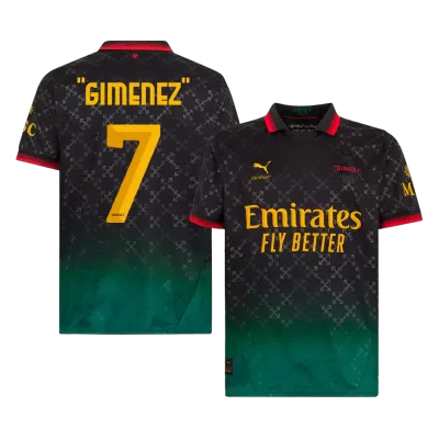 "GIMENEZ" #7 AC Milan Shirt Fourth Away 2024/25 - bestfootballkits