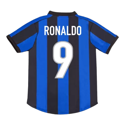 RONALDO #9 Retro Inter Milan Shirt Home 1999/00 - bestfootballkits