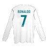 RONALDO #7 Real Madrid Classic Football Shirt Home Long Sleeve 2017/18 - bestfootballkits