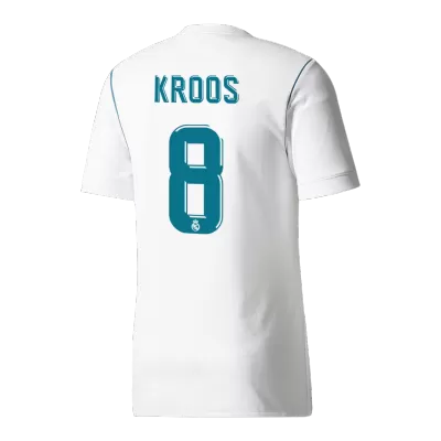 KROOS #8 Retro Real Madrid Shirt Home 2017/18 - bestfootballkits