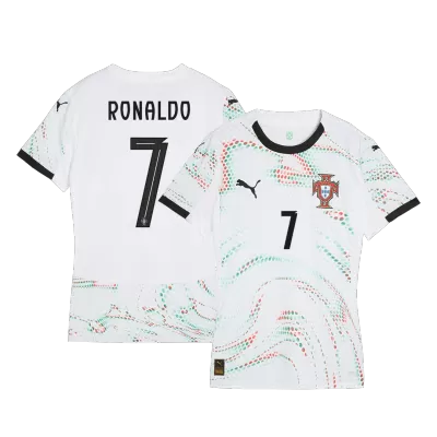 Women's RONALDO #7 Portugal Shirt Away 2025 - bestfootballkits