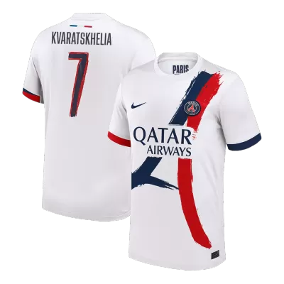 KVARATSKHELIA #7 PSG Shirt Away 2024/25 - UCL - bestfootballkits