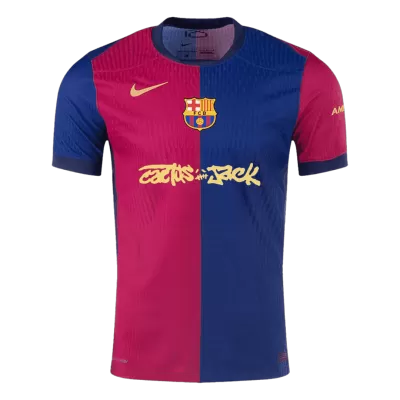 Authentic Barcelona X Travis Scott Shirt Home 2024/25 - bestfootballkits
