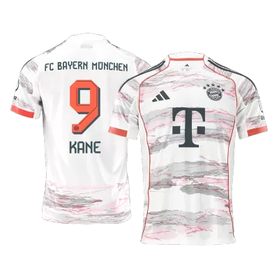 KANE #9 Bayern Munich Away Soccer Jersey 2025/26 White - bestfootballkits