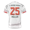 MÜLLER #25 Authentic Bayern Munich Away Soccer Jersey 2025/26 White - bestfootballkits