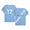 DE BRUYNE #17 Manchester City Home Soccer Jersey 2025/26 Blue - bestfootballkits