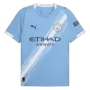 DE BRUYNE #17 Manchester City Home Soccer Jersey 2025/26 Blue - bestfootballkits