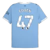 FODEN #47 Manchester City Home Soccer Jersey 2025/26 Blue - bestfootballkits