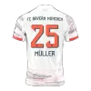 MÜLLER #25 Bayern Munich Away Soccer Jersey 2025/26 White - bestfootballkits