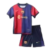 Kid's Barcelona Home Soccer Jersey Kit(Jersey+Shorts+Socks) - bestfootballkits