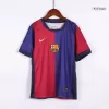 Kid's Barcelona Home Spotify Logo Without Text Soccer Jersey Kit(Jersey+Shorts) 2024/25 Red&Blue - bestfootballkits