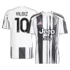 YILDIZ #10 Juventus Home Soccer Jersey 2025/26 Black&White - bestfootballkits