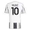 YILDIZ #10 Juventus Home Soccer Jersey 2025/26 Black&White - bestfootballkits