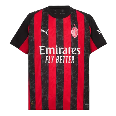 AC Milan Home Soccer Jersey 2025/26 Red&Black - bestfootballkits