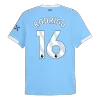 RODRIGO #16 Authentic Manchester City Home Soccer Jersey 2025/26 Blue - bestfootballkits