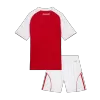 Kid's Arsenal Home Soccer Jersey Kit(Jersey+Shorts) 2025/26 Red - bestfootballkits