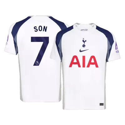 SON #7 Tottenham Hotspur Home Soccer Jersey 2025/26 White - bestfootballkits