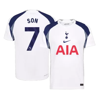SON #7 Authentic Tottenham Hotspur Home Soccer Jersey 2025/26 White - bestfootballkits