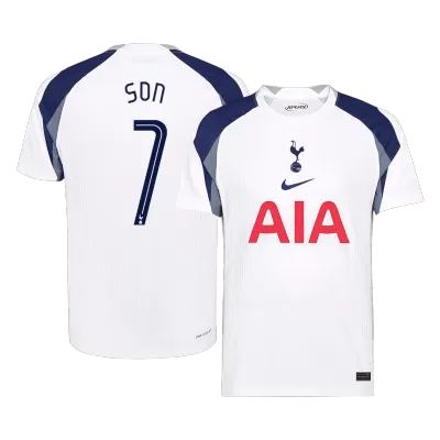SON #7 Authentic Tottenham Hotspur Home Soccer Jersey 2025/26 White - UCL - bestfootballkits