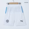 Kid's Manchester City Home Soccer Jersey Kit(Jersey+Shorts) 2025/26 Blue - bestfootballkits