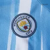 Kid's Manchester City Home Soccer Jersey Kit(Jersey+Shorts) 2025/26 Blue - bestfootballkits