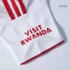 Kid's Arsenal Home Soccer Jersey Kit(Jersey+Shorts) 2025/26 Red - bestfootballkits