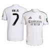 VINI JR. #7 Authentic Real Madrid Home Soccer Jersey 2025/26 White - bestfootballkits