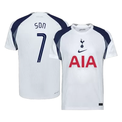 SON #7 Authentic Tottenham Hotspur Home Soccer Jersey 2025/26 White - UCL - bestfootballkits