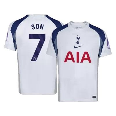 SON #7 Tottenham Hotspur Home Soccer Jersey 2025/26 White - bestfootballkits