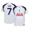 SON #7 Authentic Tottenham Hotspur Home Soccer Jersey 2025/26 White - bestfootballkits