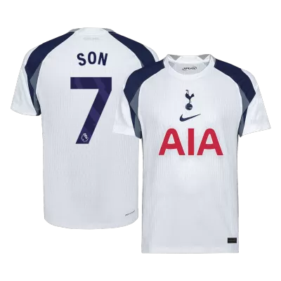SON #7 Authentic Tottenham Hotspur Home Soccer Jersey 2025/26 White - bestfootballkits