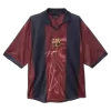 Retro 2000/01 Barcelona X CJ Home Soccer Jersey Red&Blue - bestfootballkits