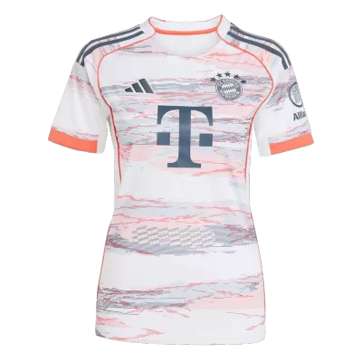 Women's Bayern Munich Away Soccer Jersey 2025/26 White - bestfootballkits