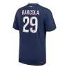 BARCOLA #29 Authentic PSG Home Soccer Jersey 2024/25 Navy - bestfootballkits