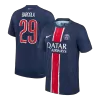 BARCOLA #29 Authentic PSG Home Soccer Jersey 2024/25 Navy - UCL - bestfootballkits