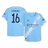 RODRIGO #16 Authentic Manchester City Home Soccer Jersey 2025/26 Blue - Club World Cup - bestfootballkits