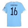 RODRIGO #16 Authentic Manchester City Home Soccer Jersey 2025/26 Blue - Club World Cup - bestfootballkits