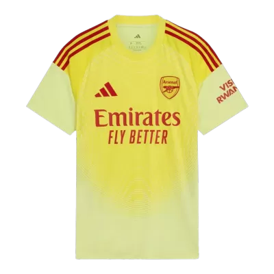 Arsenal Goalkeeper Soccer Jersey 2025/26 Yellow - bestfootballkits