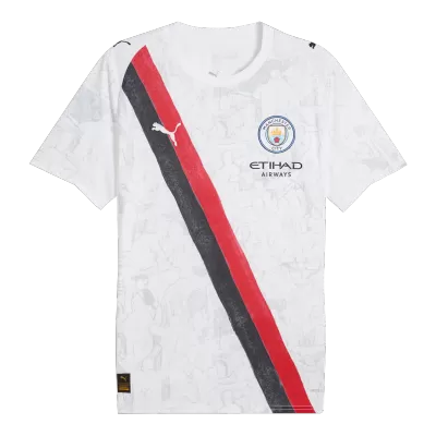 Manchester City KidSuper Soccer Jersey 2025/26 White - bestfootballkits