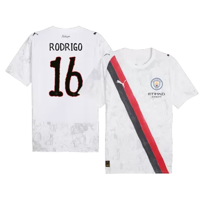 RODRIGO #16 Manchester City KidSuper Soccer Jersey 2025/26 White - Club World Cup - bestfootballkits